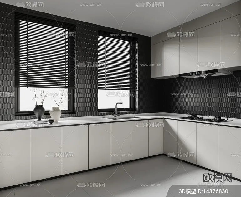 KITCHEN SETS - VRAY / CORONA - 3D MODEL - 1529