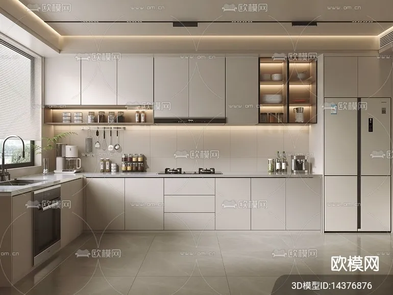 KITCHEN SETS - VRAY / CORONA - 3D MODEL - 1531