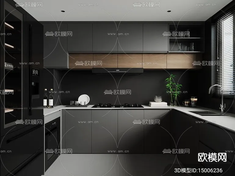 KITCHEN SETS - VRAY / CORONA - 3D MODEL - 1547