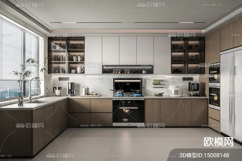 KITCHEN SETS - VRAY / CORONA - 3D MODEL - 1552