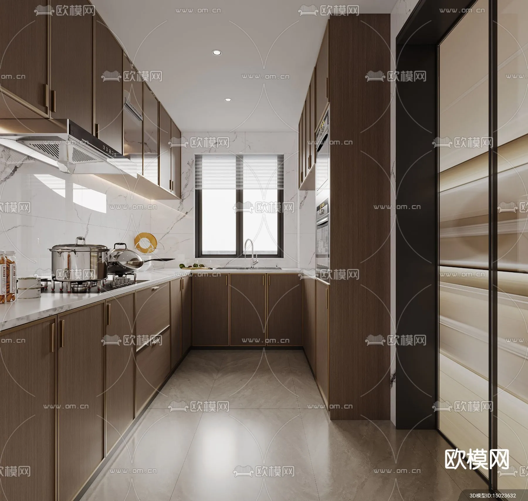 KITCHEN SETS - VRAY / CORONA - 3D MODEL - 1574