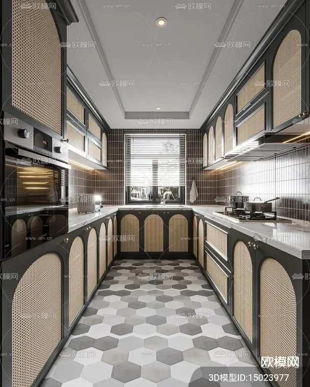 KITCHEN SETS - VRAY / CORONA - 3D MODEL - 1575