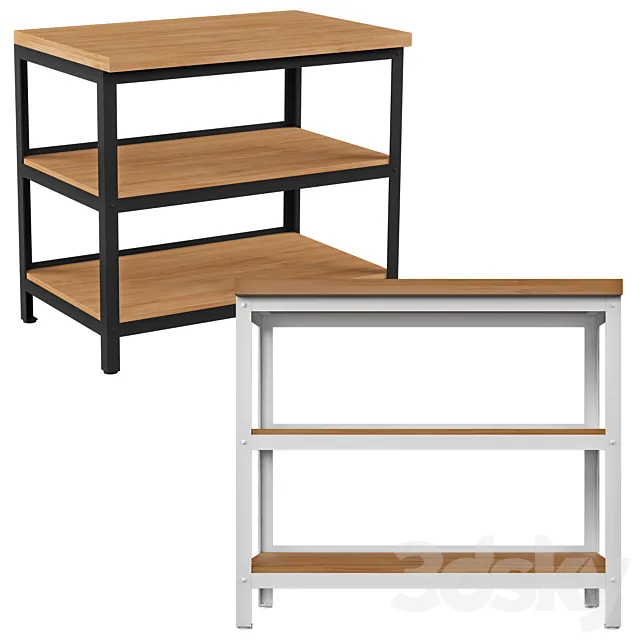 Kitchen shelf | Noodles Noodles & Noodles Corp. 3D Model