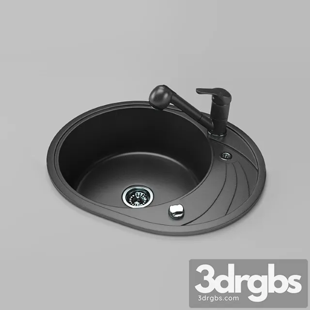 Kitchen Sink 23 3D Model Free