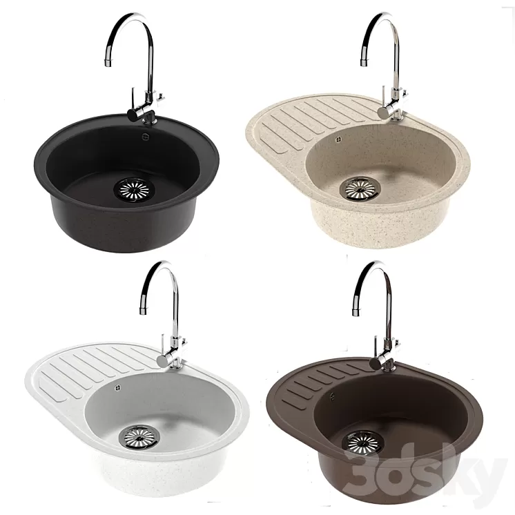 Kitchen sink 3D Model