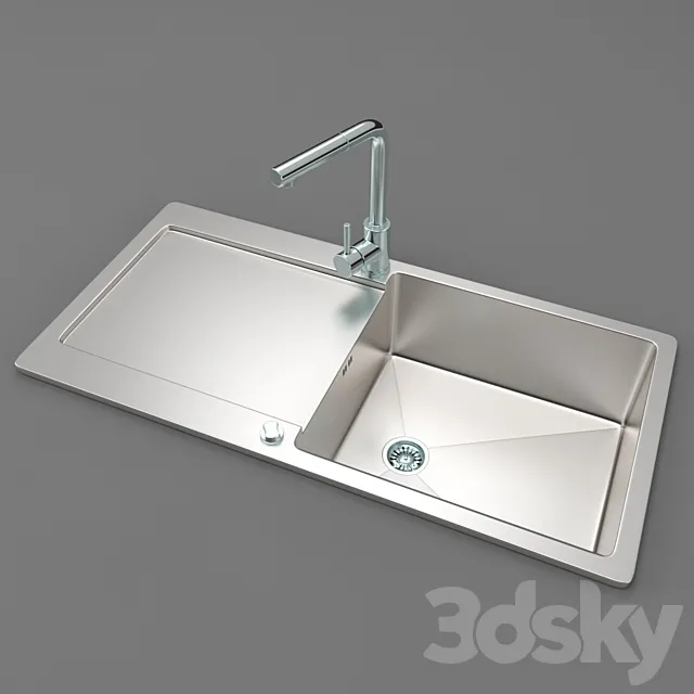 Kitchen Sink 3D Model