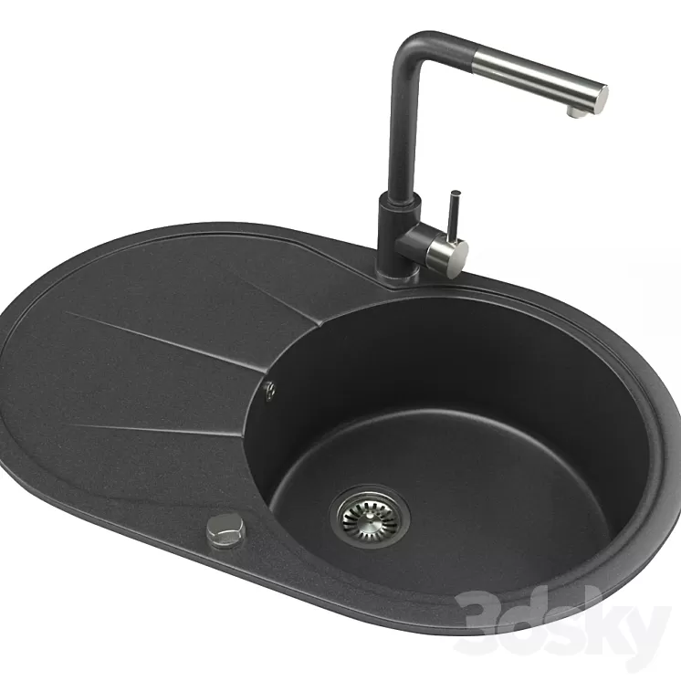 Kitchen Sink 3D Model