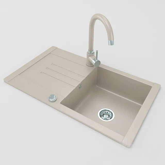 Kitchen Sink 3D Model