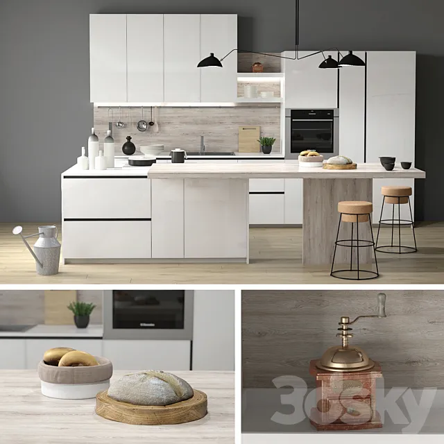 Kitchen snaidero 3DModel