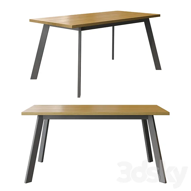 Kitchen table Avalon 3D Model