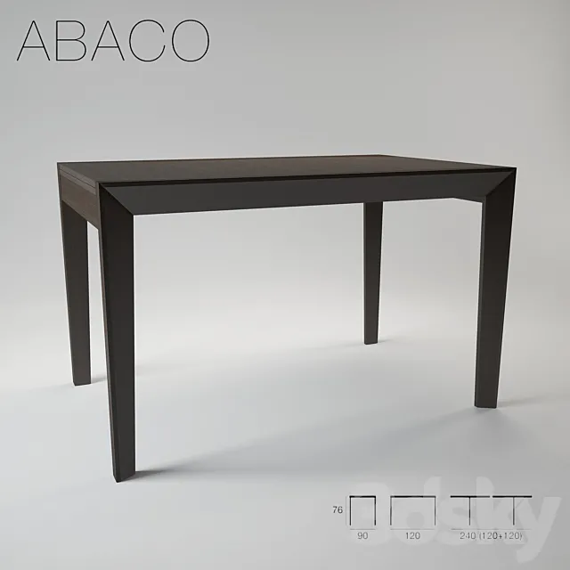 Kitchen tables ABACO 3DModel