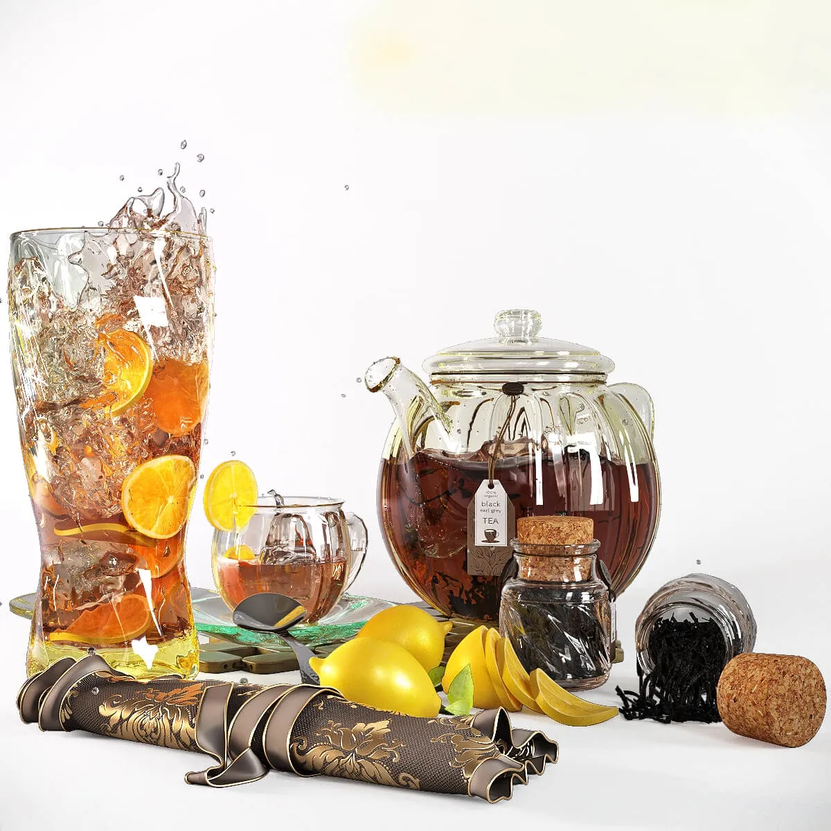 kitchen - Tea 3D Model