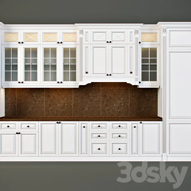 Kitchen Verona 3D Model