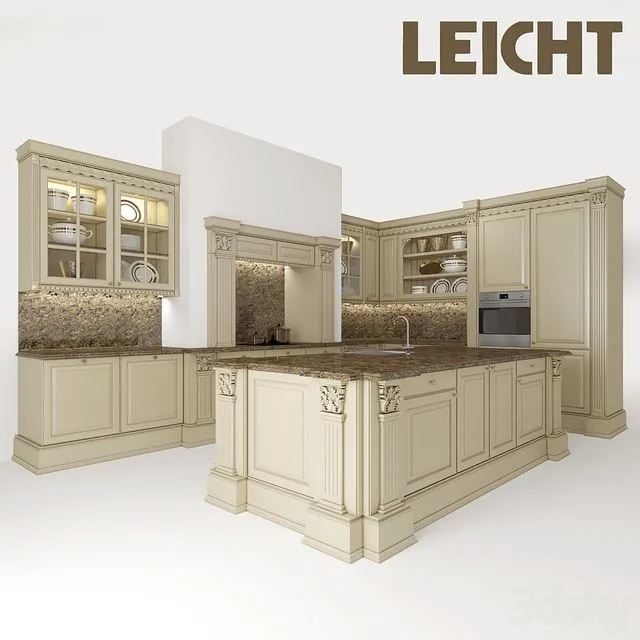 Kitchen Versailles 3D Model