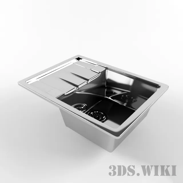 kitchen - Wash sink 3D Model