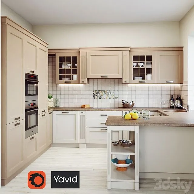 Kitchen Yavid Verona 3D Model