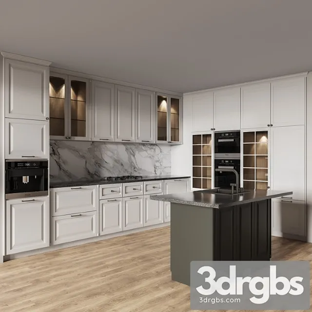 Kitchen018 1 3D Model Free