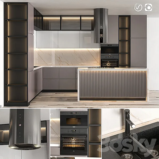 Kitchen02_ASY 3D Model