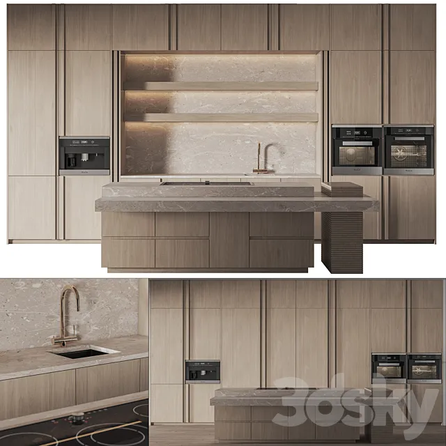 Kitchen040 3D Model