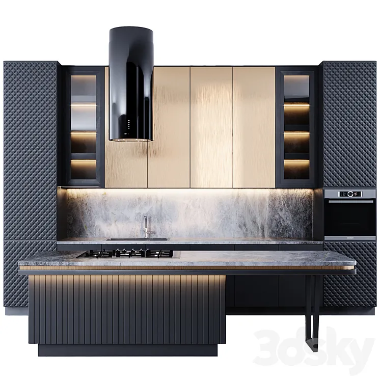 kitchen_04 3D Model Free