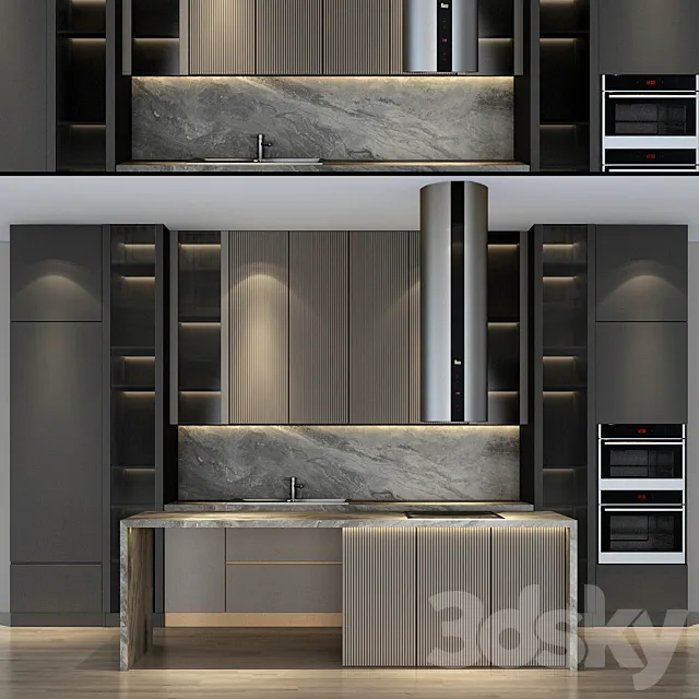 Kitchen_042 3D Model