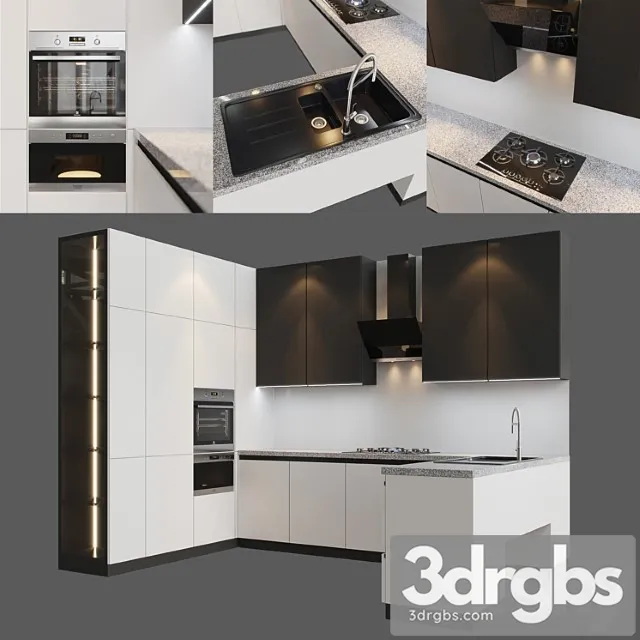 Kitchen_123 3D Model Free