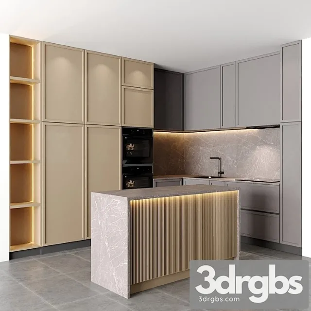 Kitchen_1_3 3D Model Free