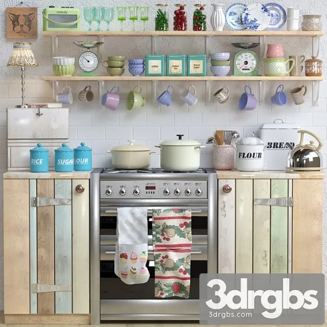 Kitchen_22 3D Model Free