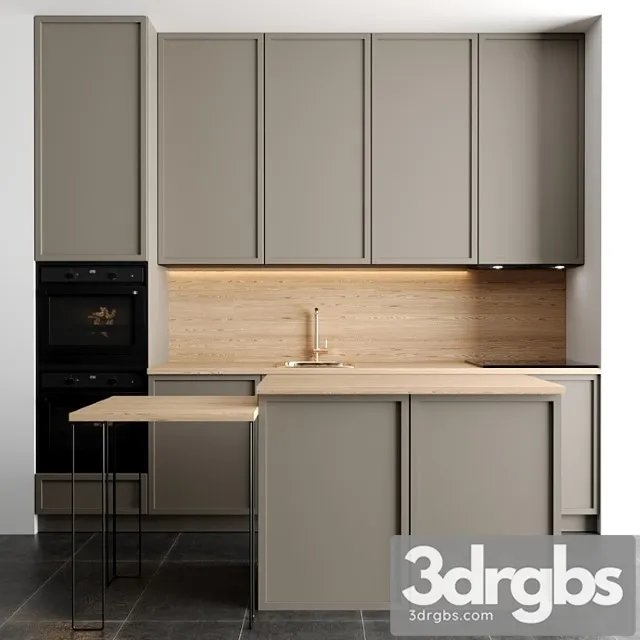Kitchen_3 3D Model Free