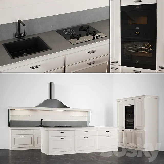 Kitchen_55 3D Model