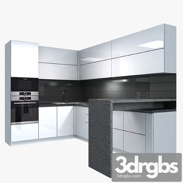 Kitchen_7 3D Model Free