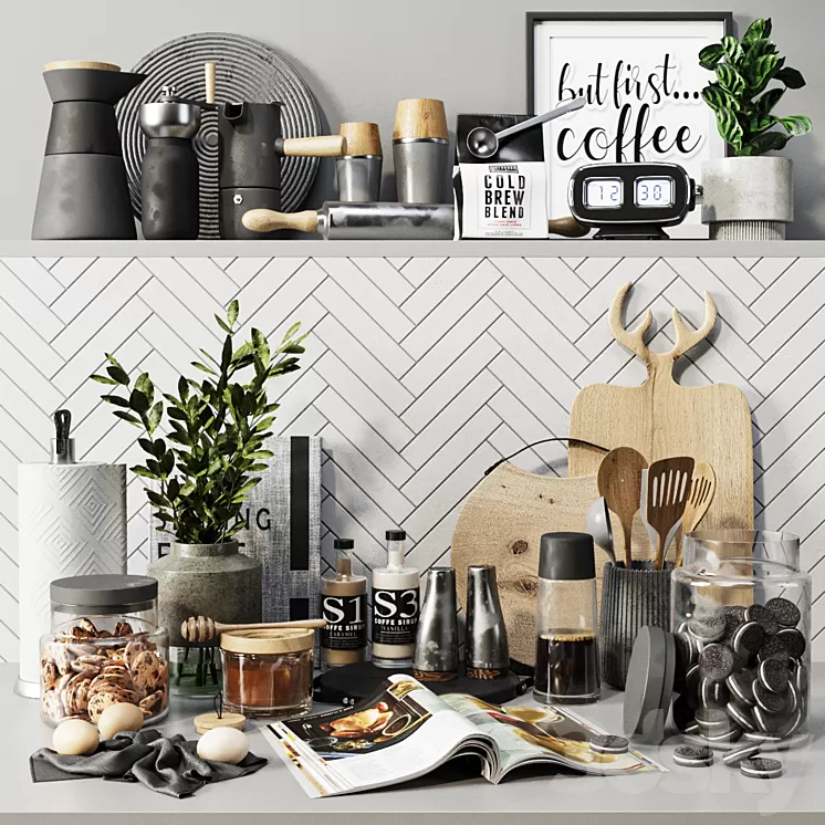 Kitchen_accessories017 3D Model Free