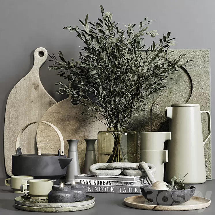 Kitchen_accessories020 3D Model Free