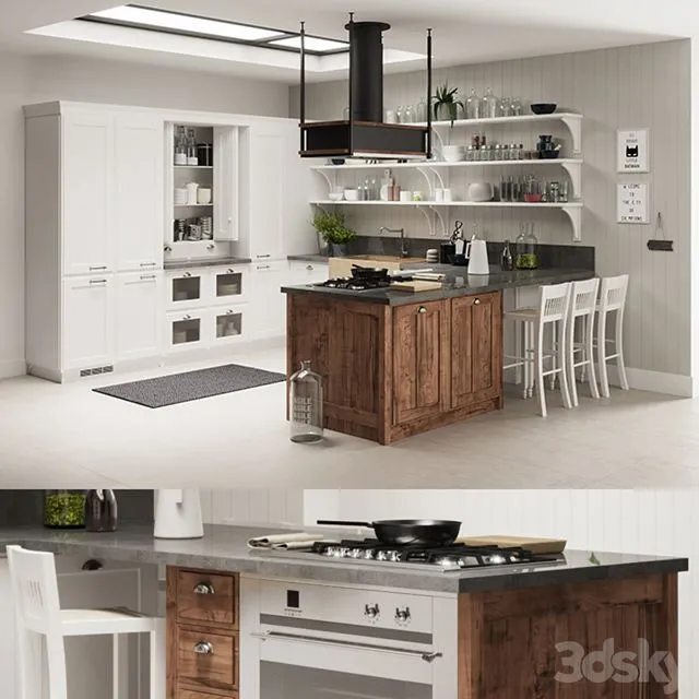KITCHEN_Scavolini_03 3D Model