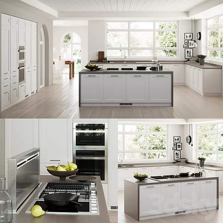 KITCHEN_Scavolini_04 3D Model