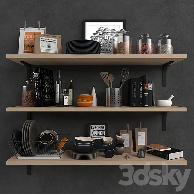 Kitchen_set 3D Model