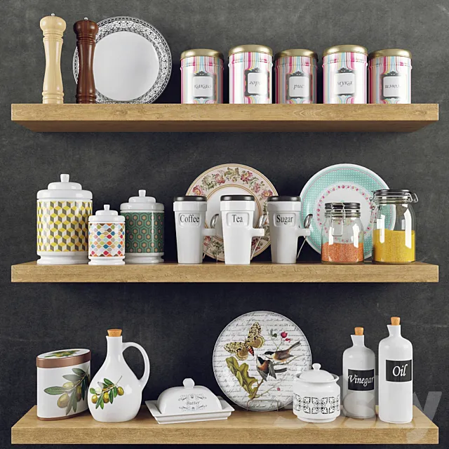 Kitchen_set2 3DModel