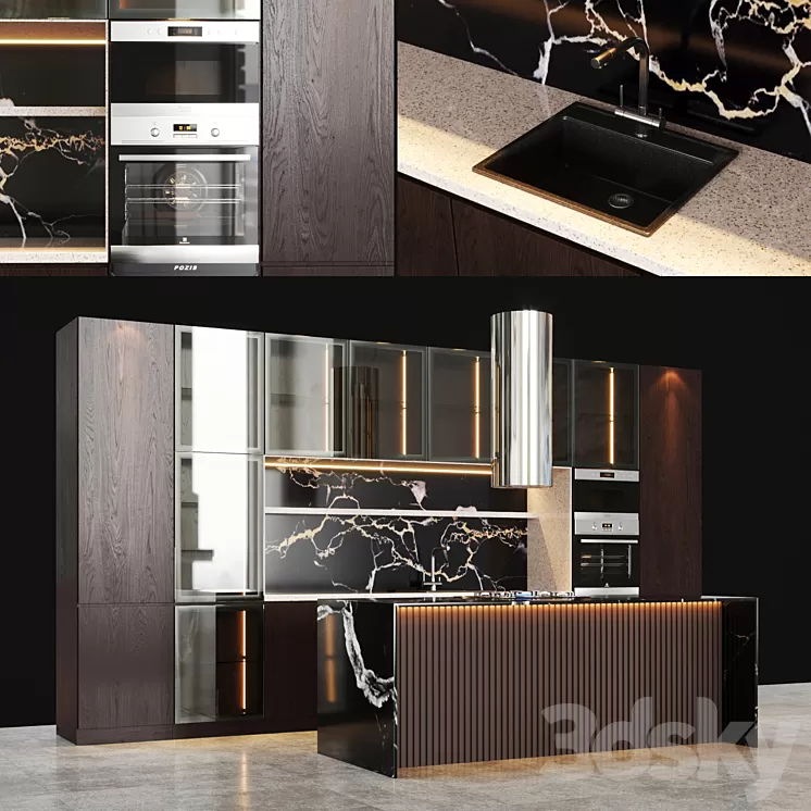 Kitchen_v24 3D Model