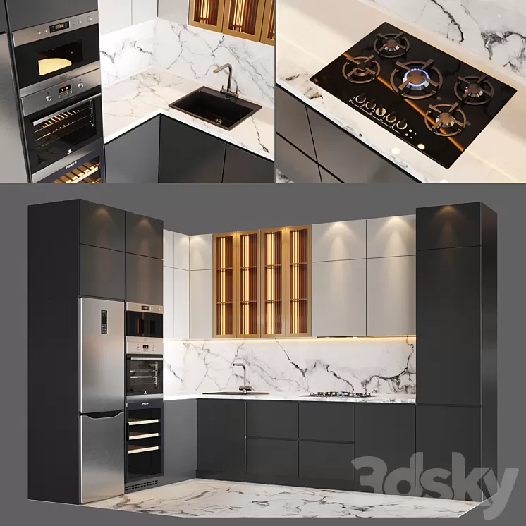 Kitchen_v28 3D Model