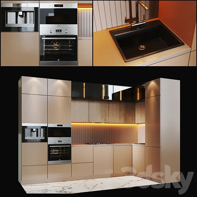 Kitchen_v34 3D Model