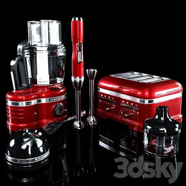KITCHENAID ARTISAN Set-02 3D Model