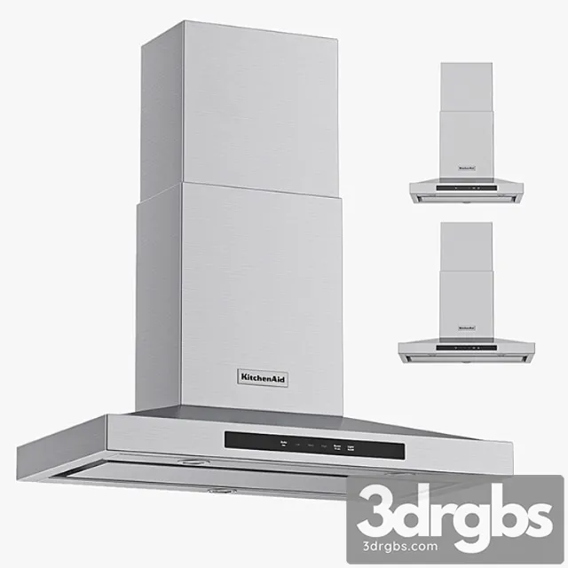 Kitchenaid - range hoods 2 3D Model Free