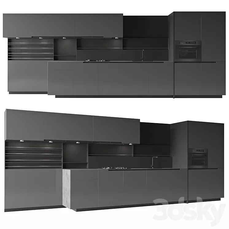 Kitchens PHOENIX 3D Model