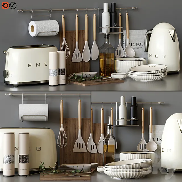 Kitchenware 3D Model