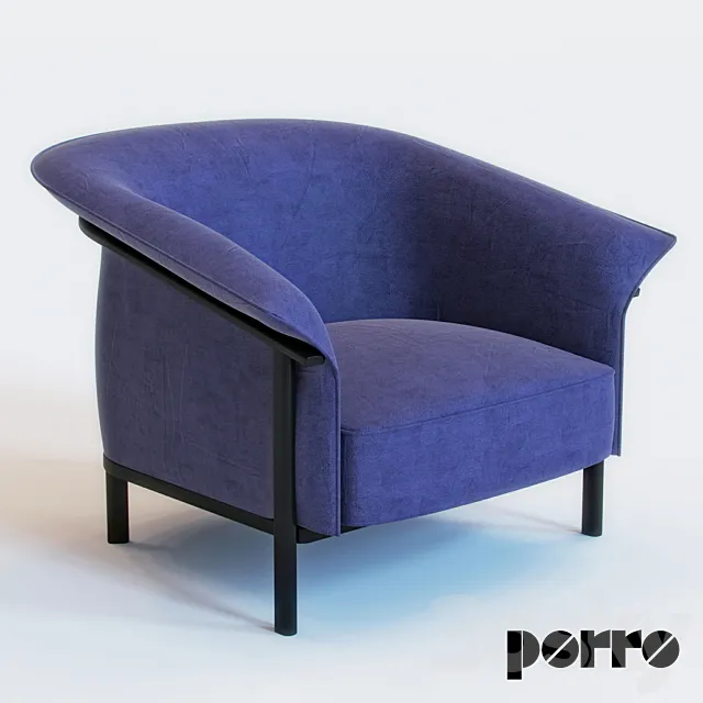 Kite chair by Porro 3D Model