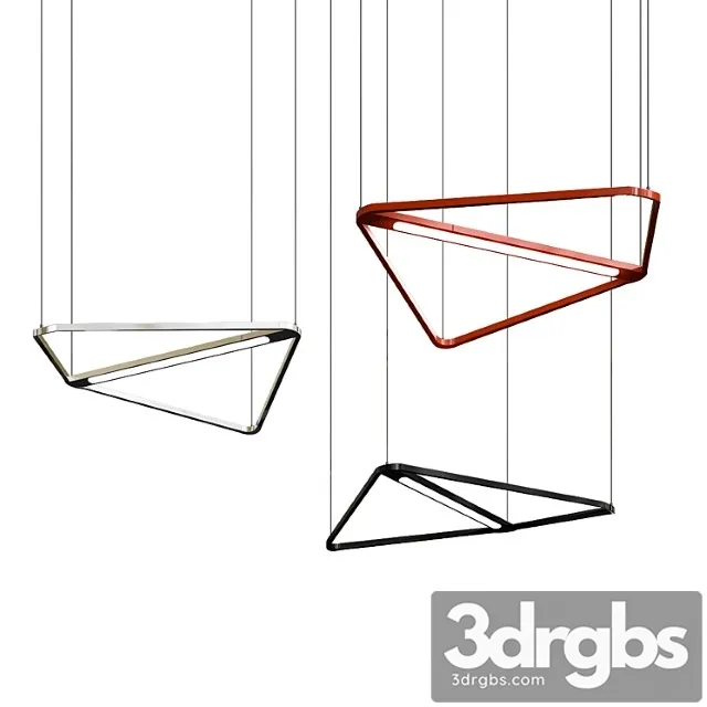 Kite naked pendant light 3D Model Free