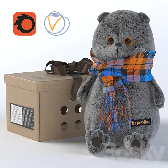 Kitty Basik 3D Model