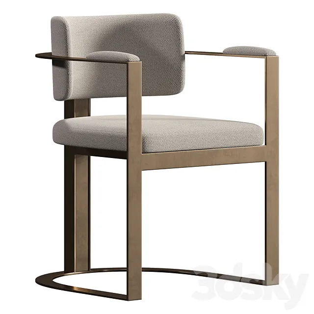 Kiva Dining Chair 3D Model