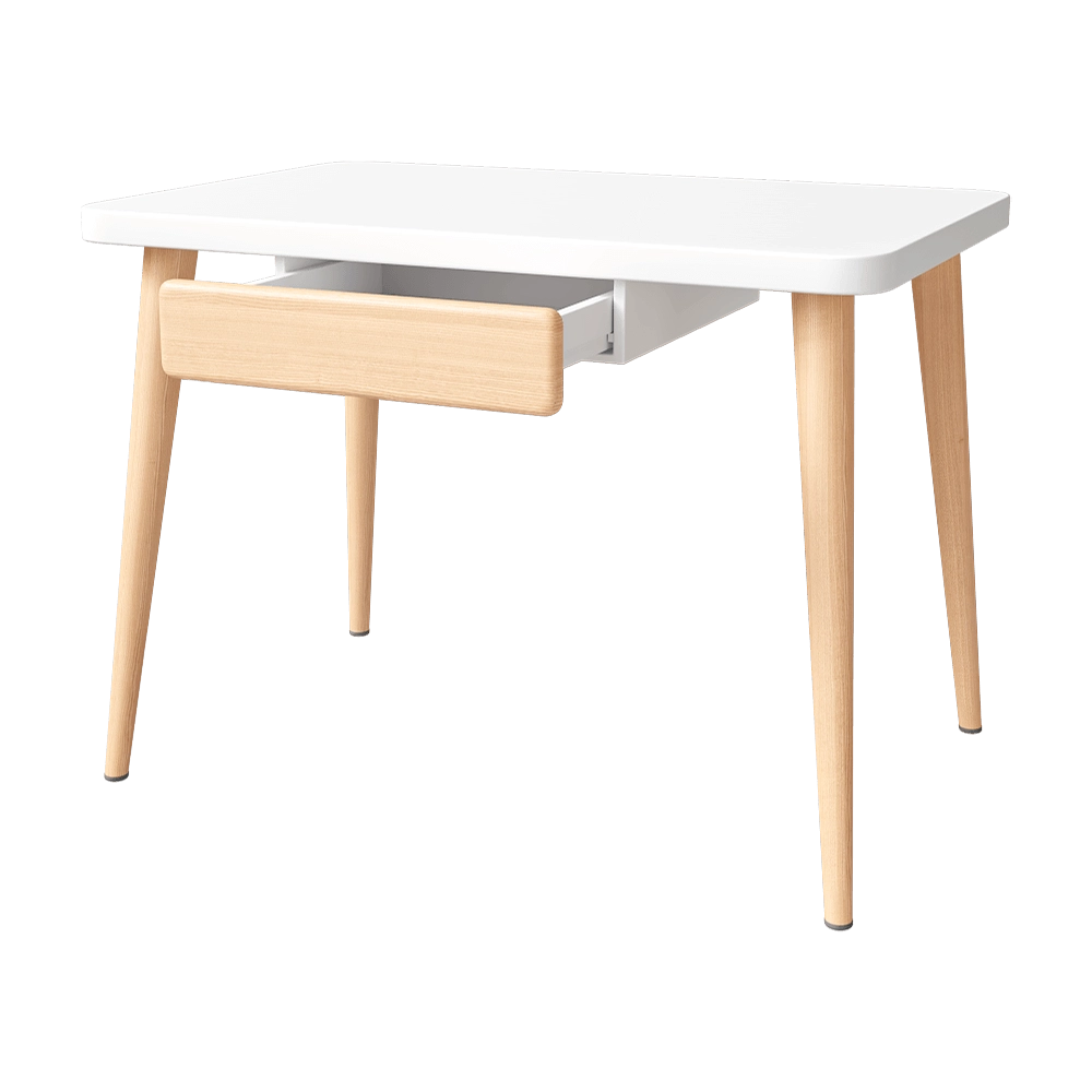 KKhome - Children's table Scandi + bench + stool 3D Model