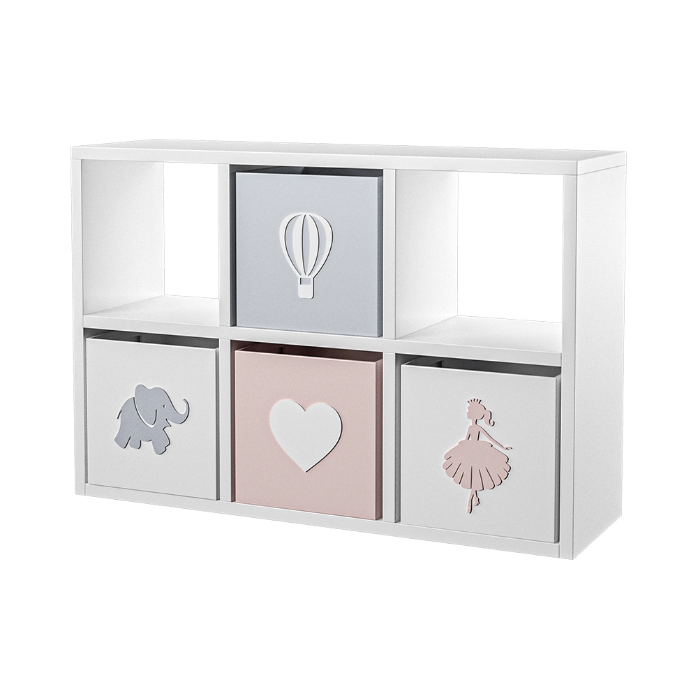 KKhome - Toy rack with drawers 2 3D Model